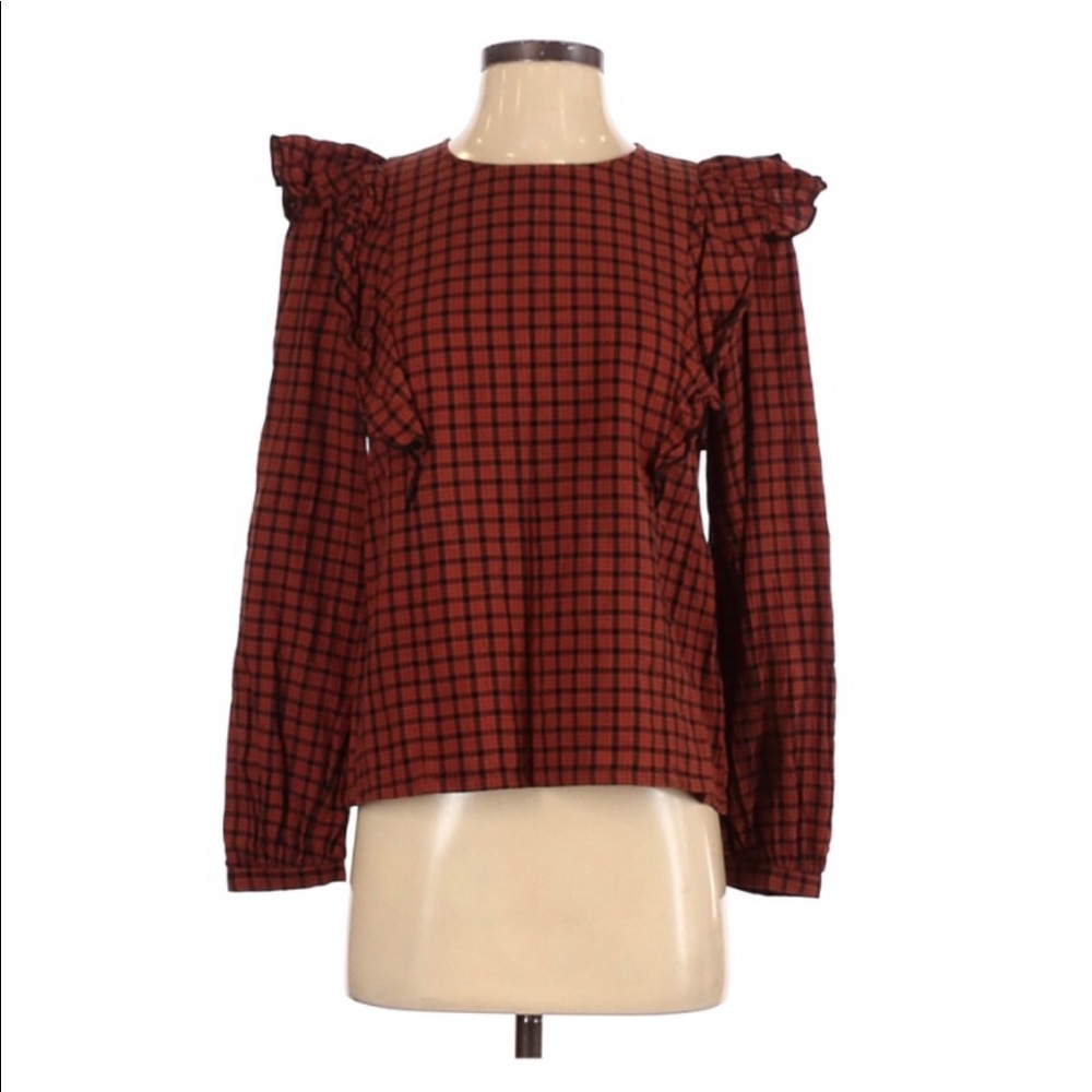 Madewell Plaid Women’s Blouse
